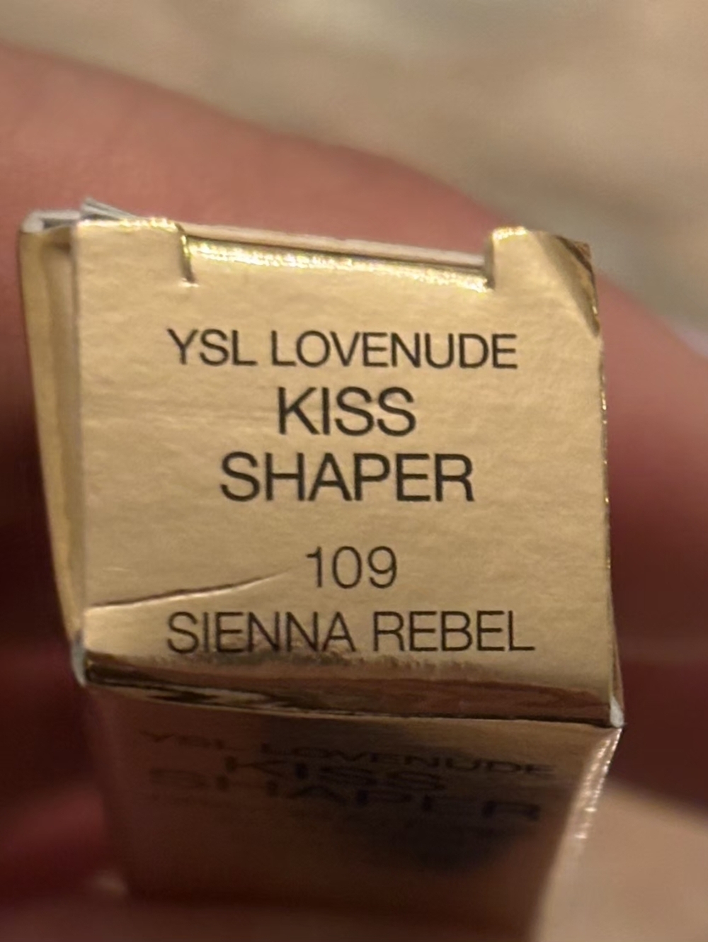 YSL LOVENUDE KISS SHAPER SCULPTING LIP LINER 109 SIENNA REBEL. BNIB - Picture 5 of 5